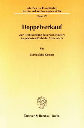 Sella-Geusen | Doppelverkauf. | Buch | 978-3-428-09871-2 | sack.de