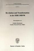 Heydemann / Mai / Müller |  Revolution und Transformation in der DDR 1989/90. | Buch |  Sack Fachmedien