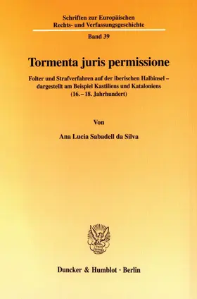 Sabadell da Silva |  Tormenta juris permissione. | Buch |  Sack Fachmedien