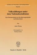 Wietog |  Wietog, J: Volkszählungen unter dem Nationalsozialismus | Buch |  Sack Fachmedien