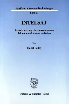 Polley |  INTELSAT. | Buch |  Sack Fachmedien