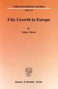 Nitsch |  City Growth in Europe. | Buch |  Sack Fachmedien