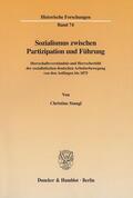 Stangl |  Sozialismus zwischen Partizipation und Führung | Buch |  Sack Fachmedien
