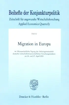  Migration in Europa. | Buch |  Sack Fachmedien