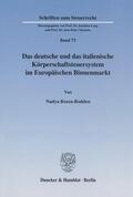 Bozza-Bodden |  Das deutsche und das italienische Körperschaftsteuersystem im Europäischen Binnenmarkt. | Buch |  Sack Fachmedien
