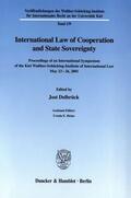 Delbrück |  International Law of Cooperation and State Sovereignty. | Buch |  Sack Fachmedien