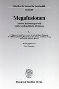 Oberender |  Megafusionen. | Buch |  Sack Fachmedien