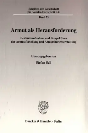 Sell |  Armut als Herausforderung. | Buch |  Sack Fachmedien