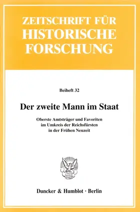 Pecar / Kaiser |  Der zweite Mann im Staat. | Buch |  Sack Fachmedien