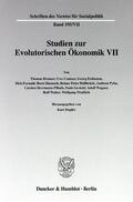Dopfer |  Studien zur Evolutorischen Ökonomik / Evolutorische Ökonomik - Methodologische, ökonometrische und mathematische Grundlagen | Buch |  Sack Fachmedien