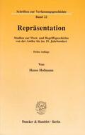 Hofmann |  Repräsentation. | Buch |  Sack Fachmedien