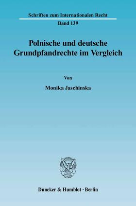 Jaschinska | Polnische und deutsche Grundpfandrechte im Vergleich. | Buch | 978-3-428-11250-0 | sack.de