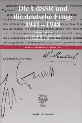 Laufer / Kynin / Knoll | Die UdSSR und die deutsche Frage 1941-1948. | Buch | 978-3-428-11557-0 | www.sack.de