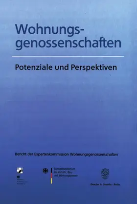 Wohnungsgenossenschaften. | Buch | 978-3-428-11581-5 | sack.de