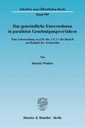 Winkler |  Das gemeindliche Einvernehmen in parallelen Genehmigungsverfahren | Buch |  Sack Fachmedien