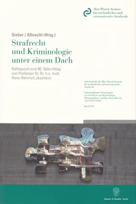 Sieber / Albrecht | Strafrecht und Kriminologie unter einem Dach. | Buch | 978-3-428-12219-6 | www.sack.de