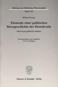Saage / Rüdiger |  Elemente einer politischen Ideengeschichte der Demokratie | Buch |  Sack Fachmedien
