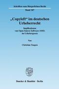 Teupen |  "Copyleft" im deutschen Urheberrecht | Buch |  Sack Fachmedien