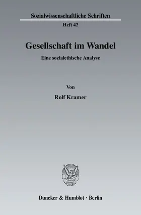 Kramer |  Gesellschaft im Wandel | Buch |  Sack Fachmedien