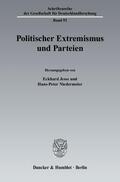 Jesse / Niedermeier |  Politischer Extremismus und Parteien | Buch |  Sack Fachmedien