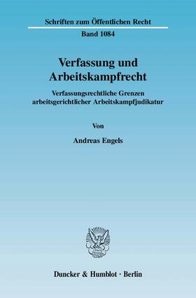 Engels | Verfassung und Arbeitskampfrecht. | Buch | 978-3-428-12617-0 | sack.de