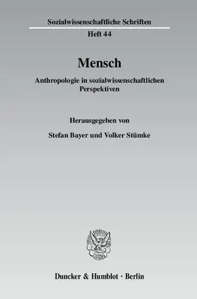 Bayer / Stümke |  Mensch | Buch |  Sack Fachmedien