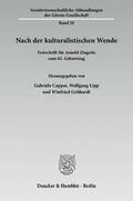 Cappai / Lipp / Gebhardt |  Nach der kulturalistischen Wende | Buch |  Sack Fachmedien