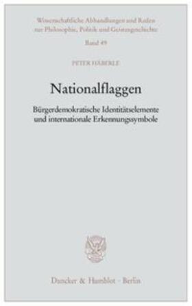 Häberle |  Häberle, P: Nationalflaggen | Buch |  Sack Fachmedien