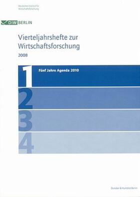 Fünf Jahre Agenda 2010. | Buch | 978-3-428-12815-0 | sack.de