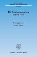 Graßhof |  Die Sondervoten von Evelyn Haas | Buch |  Sack Fachmedien