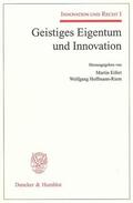 Eifert / Hoffmann-Riem |  Innovation und Recht. 4 Bände., 4 Teile | Buch |  Sack Fachmedien