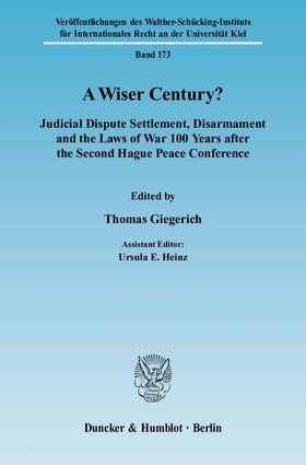 Giegerich |  A Wiser Century? | Buch |  Sack Fachmedien