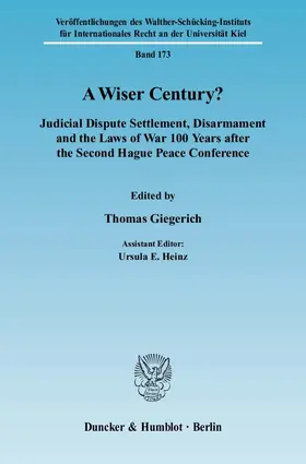 Giegerich |  A Wiser Century? | Buch |  Sack Fachmedien