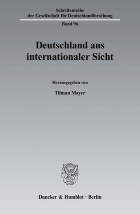 Mayer |  Deutschland aus internationaler Sicht | Buch |  Sack Fachmedien