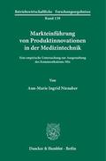 Nienaber |  Markteinführung von Produktinnovationen in der Medizintechnik | Buch |  Sack Fachmedien