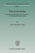 Burmeister-Lamp |  Time is not money | Buch |  Sack Fachmedien