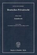 Gierke |  Deutsches Privatrecht | Buch |  Sack Fachmedien