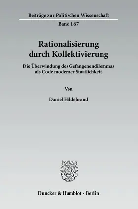 Hildebrand |  Rationalisierung durch Kollektivierung | Buch |  Sack Fachmedien