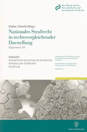 Sieber / Cornils |  Nationales Strafrecht in rechtsvergleichender Darstellung | Buch |  Sack Fachmedien