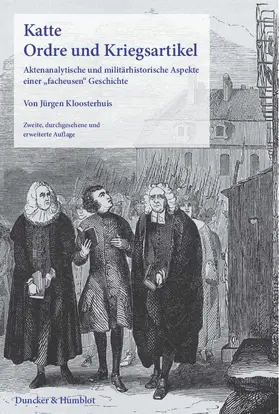 Kloosterhuis |  Katte. Ordre und Kriegsartikel | Buch |  Sack Fachmedien
