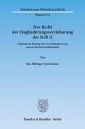 Kretschmer |  Das Recht der Eingliederungsvereinbarung des SGB II | Buch |  Sack Fachmedien