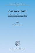 Hennecke |  Caritas und Recht | Buch |  Sack Fachmedien