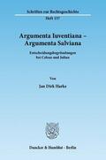 Harke |  Argumenta Iuventiana - Argumenta Salviana | Buch |  Sack Fachmedien