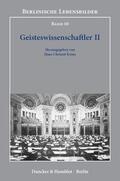 Kraus |  Geisteswissenschaftler II | Buch |  Sack Fachmedien