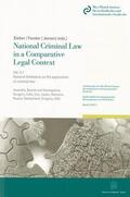 Sieber / Forster / Jarvers |  National Criminal Law in a Comparative Legal Context. Vol. 2.1. | Buch |  Sack Fachmedien