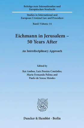 Ambos / Pereira Coutinho / Palma |  Eichmann in Jerusalem - 50 Years After | Buch |  Sack Fachmedien