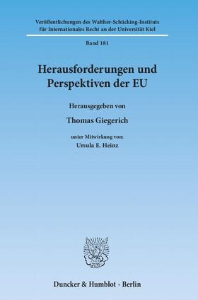 Giegerich |  Herausforderungen und Perspektiven der EU | Buch |  Sack Fachmedien