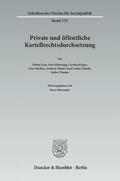 Oberender |  Private und öffentliche Kartellrechtsdurchsetzung | Buch |  Sack Fachmedien