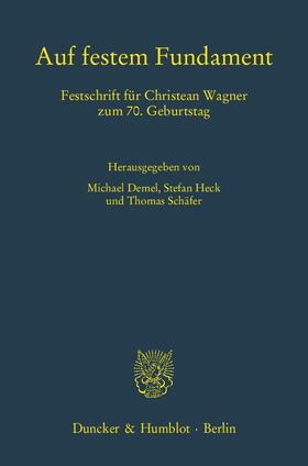 Demel / Heck / Schäfer |  Auf festem Fundament | Buch |  Sack Fachmedien