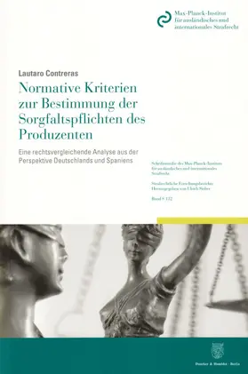 Contreras |  Normative Kriterien zur Bestimmung der Sorgfaltspflichten des Produzenten | Buch |  Sack Fachmedien